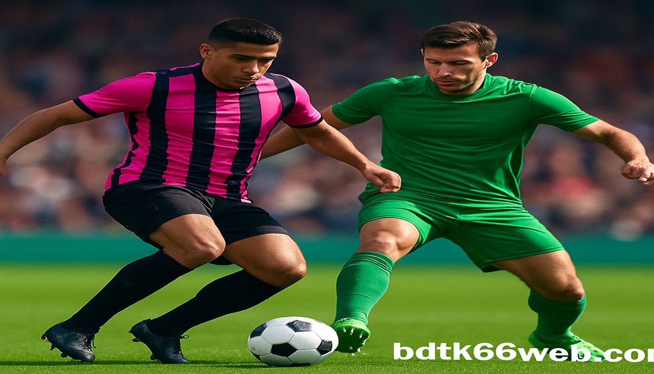 bdtk66-এ একটি আন্তর্জাতিক ফুটবল ম্যাচ